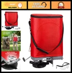 Walensee 25LB Handheld Seed Fertilizer Spreader With Shoulder Strap. Fixed Price $81.99.