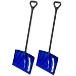 2PK 18" Suncast Steel Core Poly Blue Snow Shovel Pusher 277814 SN1000. Fixed Price $94.99.