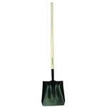Steel Coal Shovel, 14.5 In X 11.5 Blade, 48 Wood Straight Handle The. Fixed Price $89.88.
