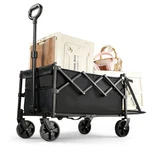 100L Folding Wagon Cart Push & Pull Beach, 350 Lbs Weight Capacity Heavy Duty.... Fixed Price $152.71.