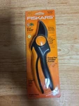 Fiskars Small Softgrip Bypass Pruner 1/2 Cut Capacity Steel Curved Blade 9847. Fixed Price $18.00.