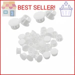 Qjaiune 1/2 Inch 13MM Hole Caps White Plastic Plugs, Flush Mount. Fixed Price $8.52.