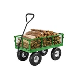680 Lbs Steel Garden Cart Wheels, Heavy Duty Wagon Pullable, Meta. Fixed Price $136.62.