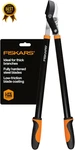 Fiskars 28 Inch Power-lever Bypass Lopper Tree Trimmer Sharp Steel Blade Cuts Br. Fixed Price $38.00.