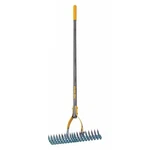 True Temper Thatching Rake 19 Tine Steel Head 54IN Wood Handle Lawn Tool. Fixed Price $67.99.