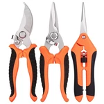 Achrwfq 3 Pcs Shears, Stainless Steel Gardening Scissors, Pruning. Fixed Price $15.35.