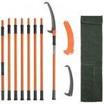 Manual Pole Saw 7327 Ft Extendable Tree Pruner Sharp Steel Blade High. Fixed Price $103.99.