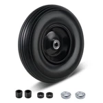 Amllecthy 13''4.00-6 Tire Wheelbarrow Flat Free, 5/8" Inches, Black. Fixed Price $35.15.