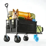 Everyfun Electric Utility Wagon Cart 330 Lb Load, 180 Foldable Beach. Fixed Price $304.79.