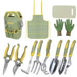 Set Of 12 Tool, Ihansee Heavy-duty Aluminum Gardening Green+orange. Fixed Price $58.26.
