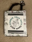 Nwt Disney Star Wars Grogu The Mandalorian Reversible Picnic Blanket Tote Bag. Fixed Price $19.99.