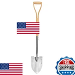 Berry&bird 41" Stainless Steel Round Point Digging Shovel W/ Wood D-handle. Fixed Price $86.64.