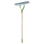 54 In. Hardwood Handle 19-TINE Adjustable Thatch Rake. Fixed Price $79.77.
