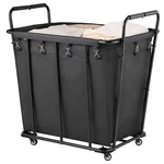 Vevor Laundry Cart Rolling Grocery Utility Waterproof Liner Swivel Wheels. Fixed Price $108.32.