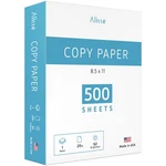 Printer - 8.5 X 11 White Letter Size Copy Paper, Ream 500 Sheets 20 Lb. Fixed Price $56.01.
