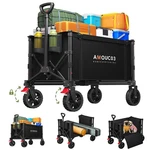 Wagons Carts Foldable, Collapsible With 220 Lbs Max Load Expandab. Fixed Price $79.87.