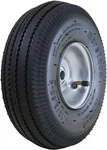 Marathon 4.10/3.50-4" Pneumatic 5/8" Ball Bearings, Black And Gray Rim. Fixed Price $45.38.