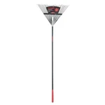 51 In. Fiberglass Handle 24-TINE Steel Rake. Fixed Price $46.62.