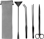 Catcan Quarium Aquascape Tools Kits, 4 1 Anti-rust Aquatic Plant Aquascaping. Fixed Price $14.41.