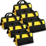 Silkfly 6 Pcs Heavy Duty Waterproof Tool Bag Tote Hard Bottom For Women. Fixed Price $90.21.