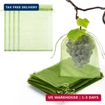 50 Pcs 8X12 Inch Protection Bags Mesh Organza For Fruits Vegetables. Fixed Price $17.36.