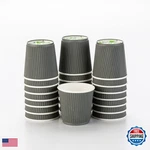 Restaurantware 4 Ounce Ripple Wall Disposable Coffee Cups 500 Insulated Gray. Fixed Price $147.87.