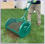 Landzie Lawn & Garden Spreaders - 24" Heavy Duty Metal Mesh Basket. Fixed Price $249.99.