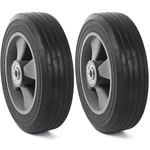 Ar-pro (2-PACK) 8" Flat Free Solid 8X2" Tire (3/4"BEARING), Black. Fixed Price $37.35.