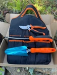 New Stainless Steel Gardening Set Chryztal Heavy Duty. Fixed Price $16.99.