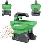 Workprox Battery Powered Fertilizer Spreader, 7.2V Seed For Salt, De-ic. Fixed Price $68.81.
