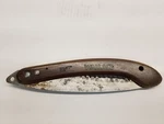 Vintage Wallace Folding Saw Camping Pruning Limb Trimming Wooden Handle. Fixed Price $20.00.