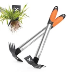 Nicofphy Puller Tool 2 Pack, 1 Manual Weeding Rake And Garden Black. Fixed Price $25.12.