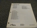 Ariens 831000 Tractor 831021 Loader 831025 Sno Thro Parts Catalog Manual Xz. Fixed Price $55.48.