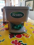 Scotts Whirl Hand-powered Spreader 1500 Sqft Hand-held For Salt/fertilizer Lawn. Fixed Price $9.98.
