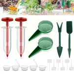 6 Pcs Mini Seed Spreader Set, 2025 New Sowing Dispenser, Green. Fixed Price $18.98.