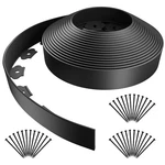 Agtek 40FT Plastic Landscape Garden Edging Kit 2IN Nodig Border W/36 Stakes. Fixed Price $30.68.
