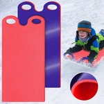 2 Pack Thickened Lightweight Up Snow Sled With Handles, Rolling Winter W.... Fixed Price $49.29.