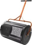 24 In Compost Spreader For Lawn Garden Peat Moss Roller With Double Side Latches. Fixed Price $135.80.