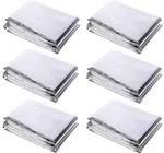 6 Pack High Silver Reflective Mylar Film, 83X 52 In, Garden Greenhouse Coveri.... Fixed Price $13.63.
