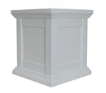 Tusco Products Modern Colonial Garden Planter, 16-INCH, White. Fixed Price $152.02.