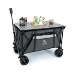 Whitsunday Heavy Duty Collapsible Cart,folding Outdoor Wagon,all Terria.... Fixed Price $197.37.