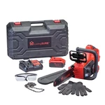 12" Cordless Chainsaw, Battery And Charger Set By Livingsure. Fixed Price $199.99.