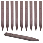 One Stop Outdoor 20PACK Heavy Duty Brown Lawn & Garden Edging Stakes. Fixed Price $54.28.