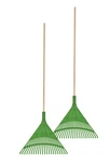 Superio Adult Rake With Hardwood Handle, Durable Plastic Head To Sweep Leaves.... Fixed Price $79.79.