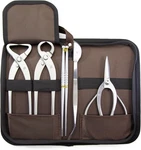 Bonsai Tools 5-PIECE Alloy Steel Kit Cluding 190MM Root Pruning. Fixed Price $157.99.