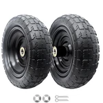 10-INCH Solid Replacement And Wheel 4.10/3.50-4" Flat Free Tires For C.... Fixed Price $41.55.