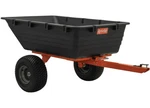 Agri-fab 45-0579 Atv/utv Poly Cart, 1K Cap, 18.5" X 9.5" Tires, Orange/black. Fixed Price $773.93.