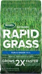 Scotts Turf Builder Rapid Grass Sun And Shade Mix Covers Up To 2,800 Sq. 5.6 Lbs. Fixed Price $29.89.
