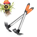 Nicofphy Puller Tool 2 Pack, 1 Manual Weeding Rake And Garden Black. Fixed Price $30.99.