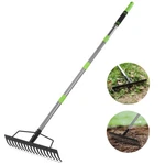 Workpro 65 Inch Bow Rake Heavy Duty Garden With Adjustable Handle For Land. Fixed Price $36.99.